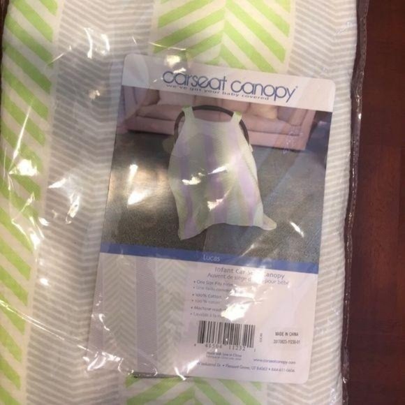 NWT Car seat cover Lucas car seat canopy - Picture 2 of 3